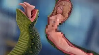 snake vore girl animation