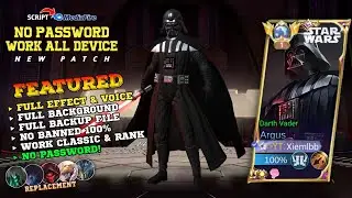 NEW!! Script Skin Argus Star Wars No Password | Full Effect Voice - New Patch