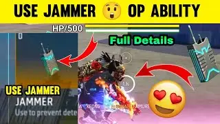 How To Use Jammer In Free Fire | Free Fire Jammer Working | FF Jammer Kaise Milega