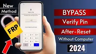 How To Bypass Verify Pin After Reset 2024-Verify Pin