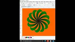 Easy way to create a flower design in CorelDRAW 