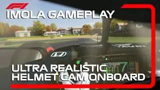 F1 2021 Imola Gameplay Helmet Cam Mod | Assetto Corsa