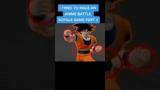 I TRIED TO MAKE AN ANIME BATTLE ROYALE GAME PART 3 #godotengine #gamedev #anime #dragonball #devlog