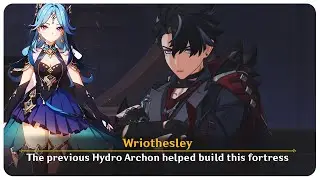 Wriothesley Talks About Previous Hydro Archon Egeria | Genshin Impact