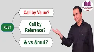 Call by Value vs Call by Reference in Rust | Rust Tutorial -23 | Dr Vipin Classes