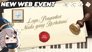 New Event Web Lagu Pengantar Nada Yang Berkelana [ Free 40 Primogems] - Genshin Impact