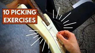 FREE MASTERCLASS: 10 Picking Exercises for Ambient Guitar Chords (alternate, sweep, hybrid + more!)