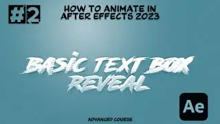 Basic Text Box Reveal in After Effects #2