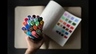 Creative ways to use Tombow markers (sketchbook ideas)