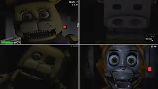 ALL JUMPSCARES SERIES #1 - Five Nights at Maggie's