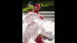 The Flash and XS try to defeat Godspeed soldiers 