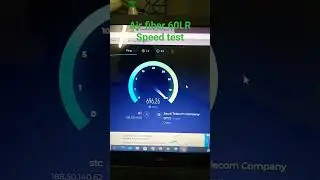 speed test  Airfiber