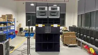 Sanway EVO6 + F218MK2 dual 18 inch subwoofer Indoor Testing Part 2