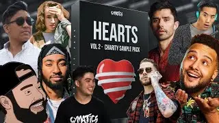 @CymaticsFM HEARTS 2 Sample Pack 2020 [Charity Pack] [50+ PRODUCERS]