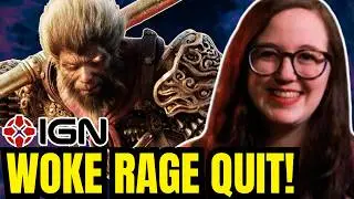 Woke IGN Reporter RAGE QUITS Twitter After Failing to Cancel Black Myth: Wukong!