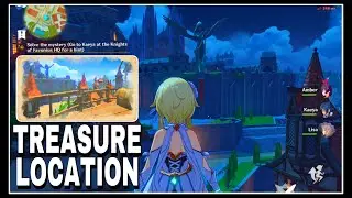 Genshin Impact ~ How to find Treasure Clue (1) Map Location Guide | Newbies Tips