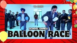 Balloon Race|| School Games || Fun games || Mr. Makers