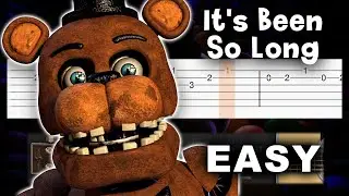 Five Nights at Freddy's 2 - It's Been So Long - Guitar tutorial (TAB)
