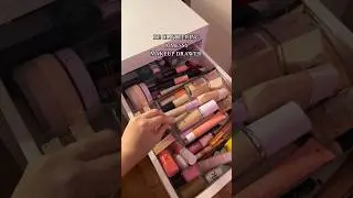 ORGANIZING MY MESSY MAKEUP DRAWER 💄🧼