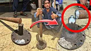 Restoration Full Expire a Broken Truck Axle Like a Straight Arrow // Pakistani welder