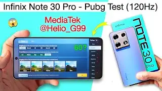 Infinix Note 30 Pro Pubg Test! Infinix Note 30 Pro Pubg Graphics!🤔