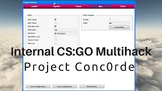 Project Conc0rde | CS:GO Internal Hack (No Public Download)