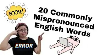 20 English Words You're (probably) Mispronouncing! | Common Mistakes | Life's a Charm