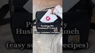 Easy Summer Lunch Idea #packinglunch #asmr #easyrecipe #bentobox #summerfood #momlife #lonche #viral