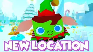 NEW ELF LOCATION In PET SIMULATOR X ROBLOX !