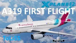 ToLiss A319 FIRST FLIGHT | Real Airline Pilot