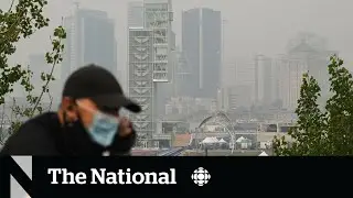 Wildfire smoke blankets Quebec