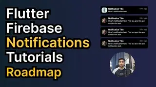 Flutter Firebase Notification Roadmap || Flutter Firebase Notifications Tutorials In Hindi/Urdu