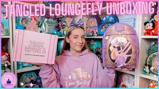 Disney Unboxing Tangled Rapunzel Loungefly Mini Backpack Haul Vlog Candle Clothing Disney Princess