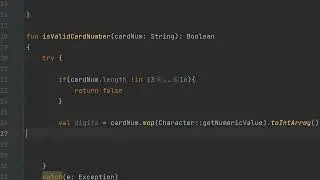 How to Validate a Credit Card Number in Kotlin (Luhn Algorithm)