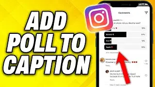 How To Add Poll to Caption on Instagram 2024