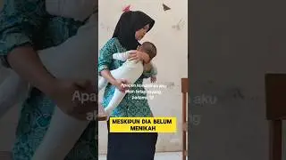 momen haru ketika murid sekolah menidurkan bayi ‼️