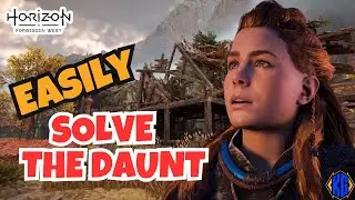 Horizon Forbidden West - How to solve Relic Ruin - The Daunt