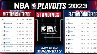 NBA Playoffs standings 2023 today ; NBA standings today ; NBA games today ; NBA standings 2023 today