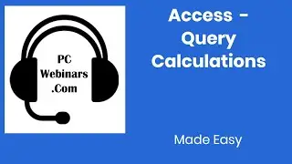 Access query calculations - how to create calculated fields in Microsoft Access queries - tutorial