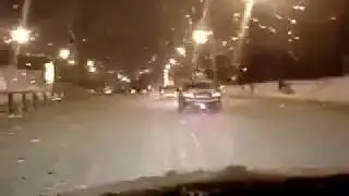 Снегопад. Фуры встали. Варшавское шоссе. 12 ноября 2016. 00.30 Дальнобой не может приехать домой