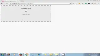 Drag And Drop File Upload Using JavaScript And PHP