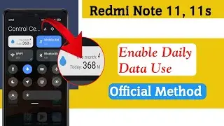 Redmi Note 11 data Usage Setting | Redmi Note 11 Enable Data Usage