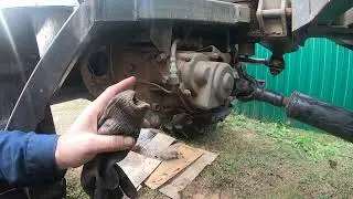 Вездеход Каракар. Поломка гидравлики.