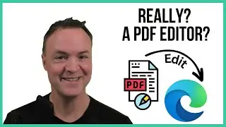 How to use Microsoft Edge as a PDF editor