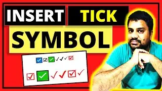 How To Insert Tick Symbol In Google Docs | Tutorial