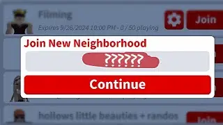 My Bloxburg Neighborhood Code (FREE ACCESS)