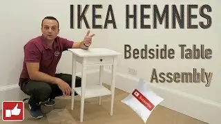 IKEA HEMNES BEDSIDE TABLE Assembly