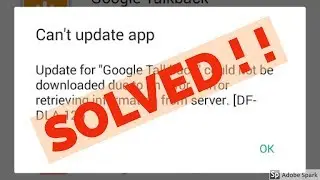 how to fix Error retrieving information from server[DF-DLA-12]|google play