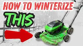 How To Winterize Lawn Mower the EASY WAY!