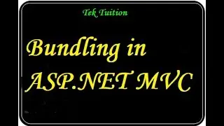 Bundling in ASP.NET MVC